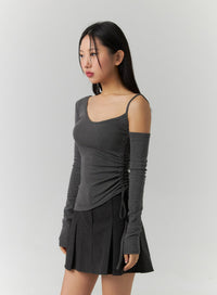 asymmetrical-neck-cut-out-long-sleeve-tee-cd304
