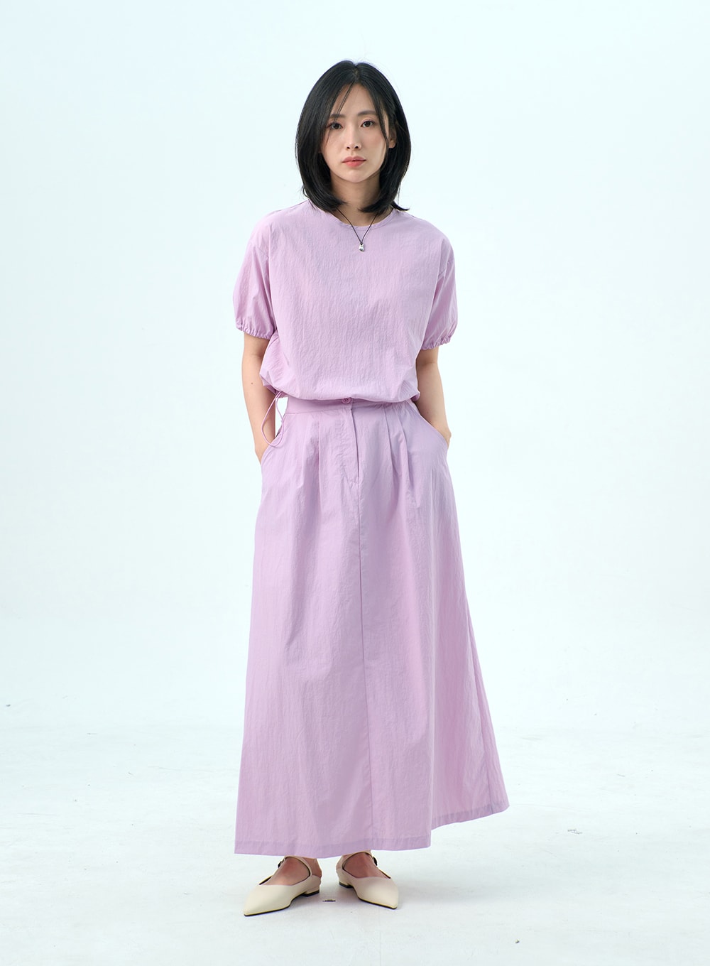 Drawstring Blouse OY318