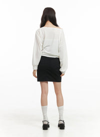 solid-cotton-bliss-mini-skirt-oy421