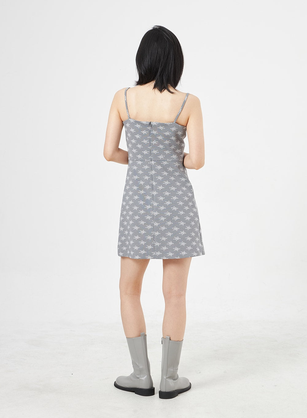 Rose Print Mini Dress OA310