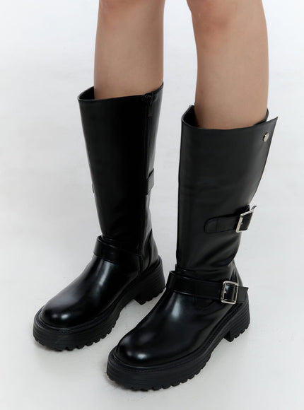 buckle-detail-mid-calf-chunky-ankle-boots-cn421