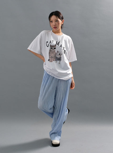 Cat Mate Graphic Tee CJ15