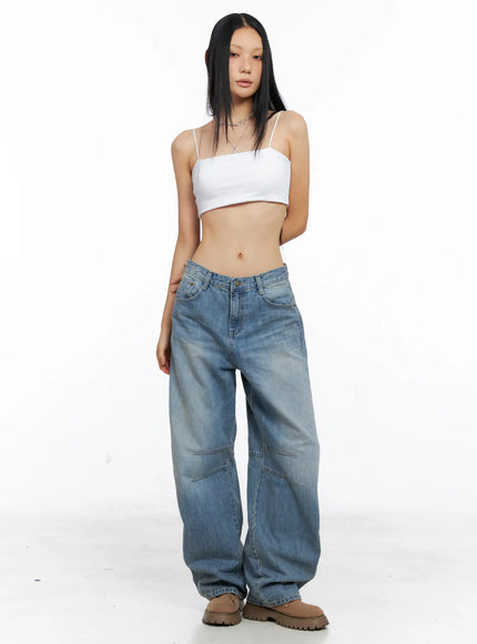 Dakota Relaxed Fit Vintage Wash Jeans CS511