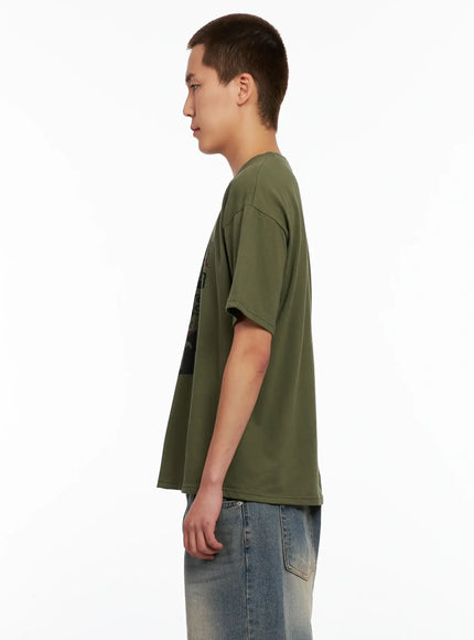 Men's Casual Graphic Tee IG511