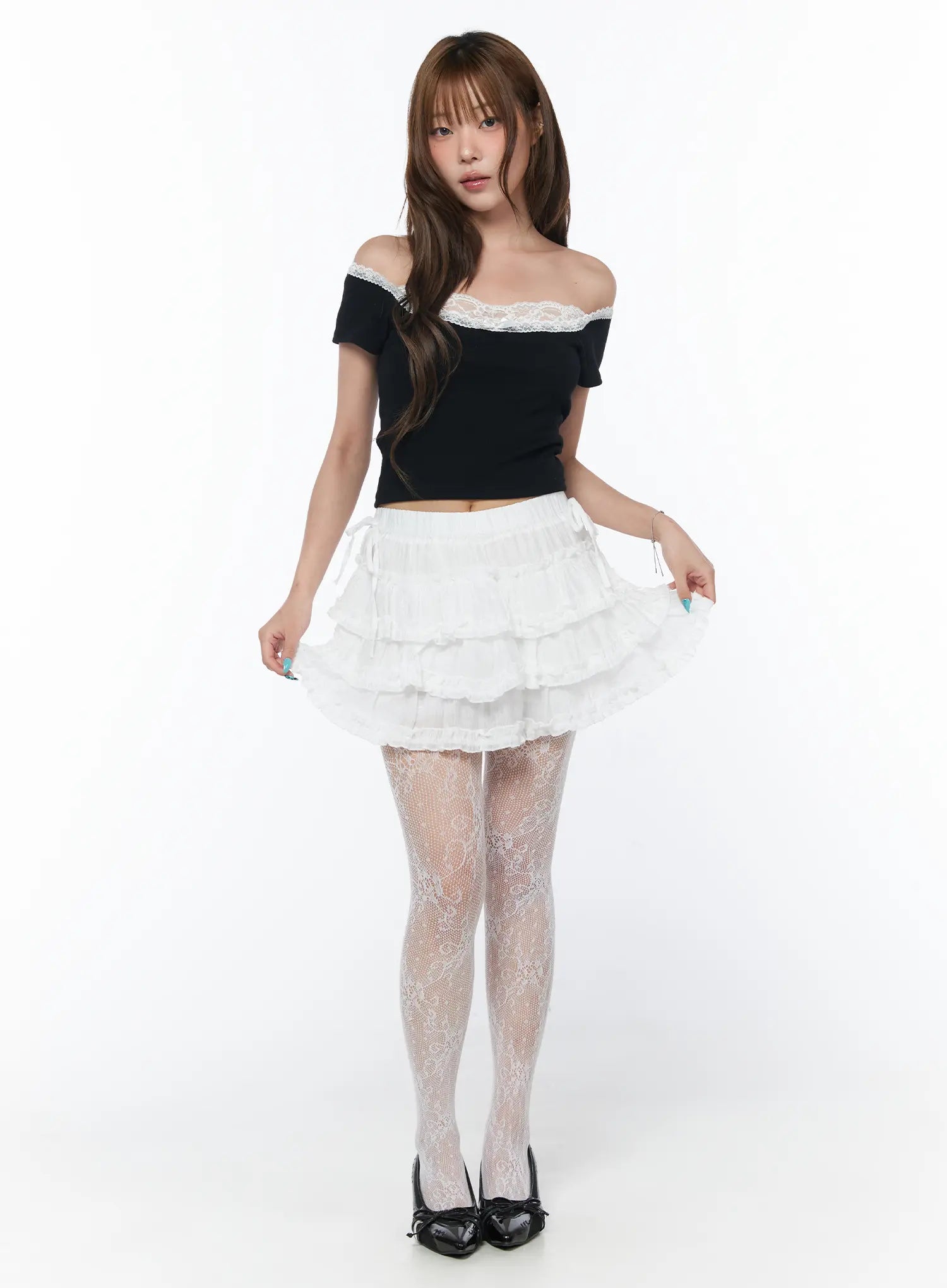 romantic-tiered-ruffle-mini-skirt-cy529