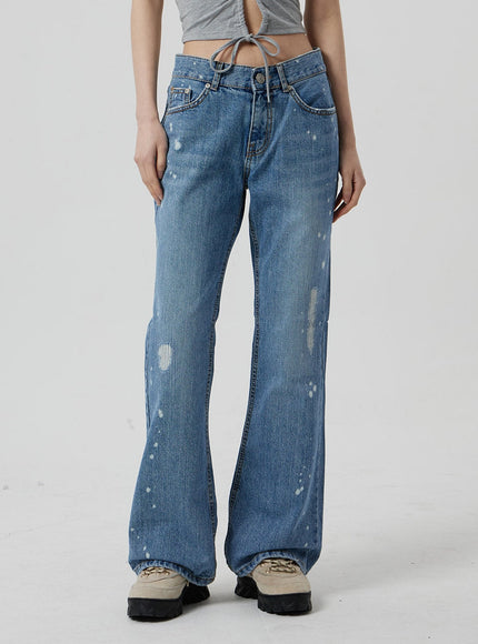 Low Rise Bootcut Jeans CF309
