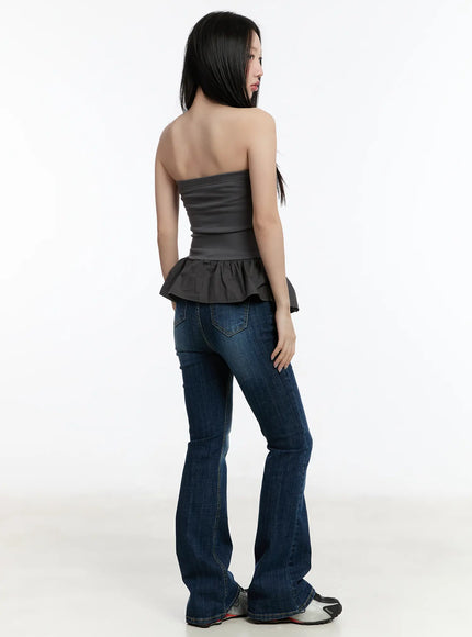 shirred-flare-tube-top-cm511