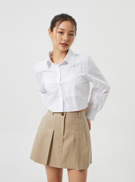 Cropped Basic Shirt CM303