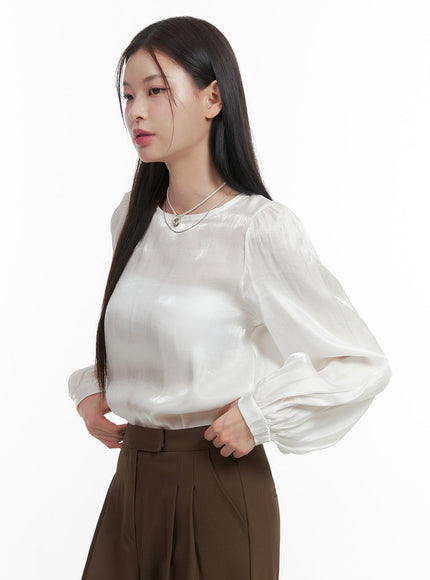 satin-puff-sleeve-blouse-oo416