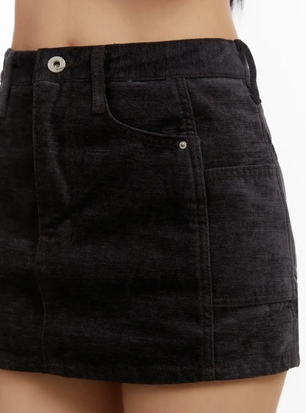 textured-mini-skirt-id525