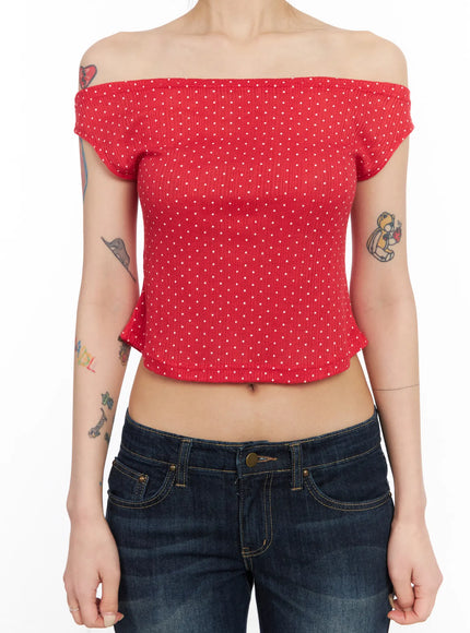 draped-polka-dot-top-cm517
