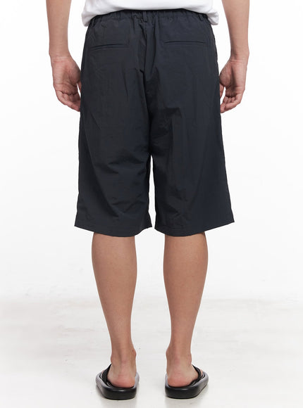 mens-wide-fit-nylon-pintuck-shorts-iy522