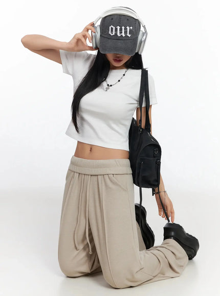 Embroidered Graphic Baseball Cap IA507