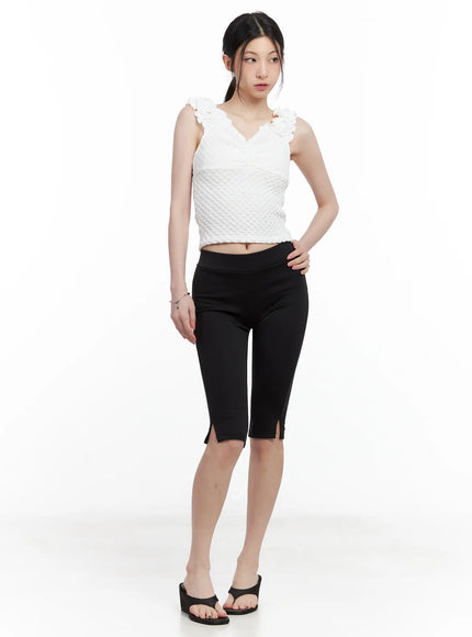 shirred-sweetheart-sleeveless-top-cl501