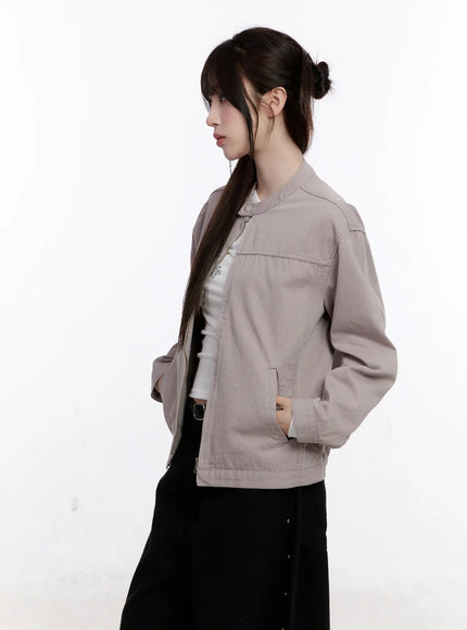 Cotton Zip-Up Jacket CS530