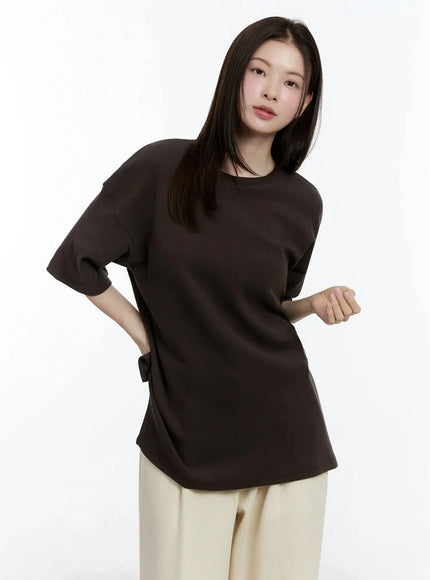 Cozy Fleece Cotton T-Shirt ID526