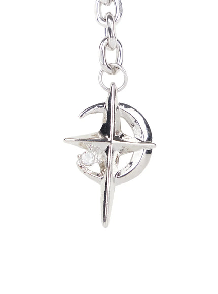 Lunar Charm Chain Necklace CG526