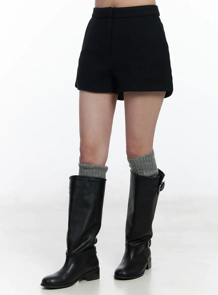 Fleece-Lined Pocket Shorts IJ529