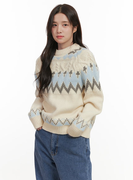 nordic-knit-round-neck-sweater-on429