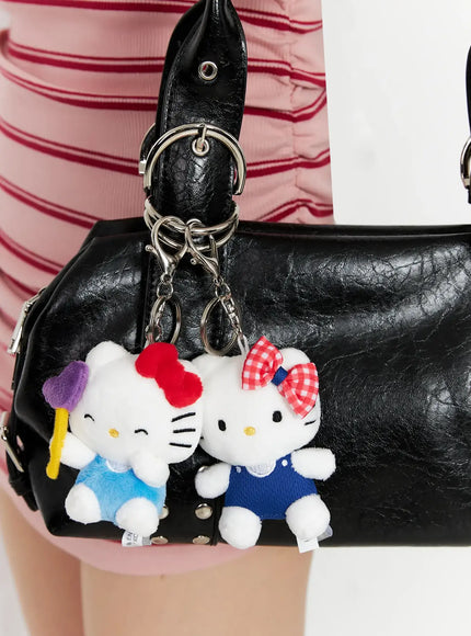 gingham-bow-kitty-keychain-il531