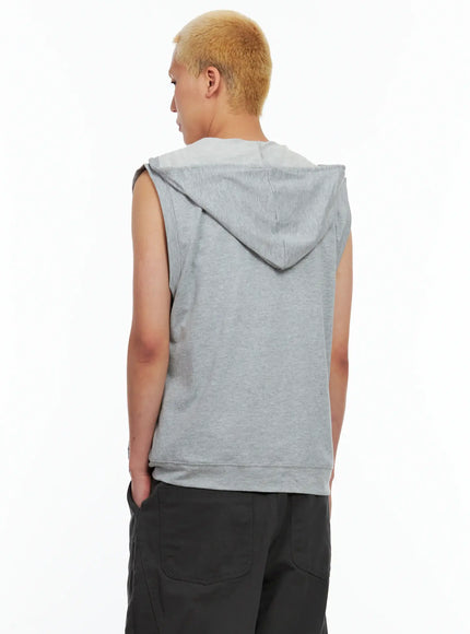 mens-cotton-zip-up-hoodie-vest-il511