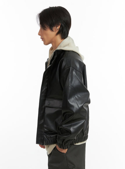 mens-zip-up-faux-leather-blouson-jacket-io402