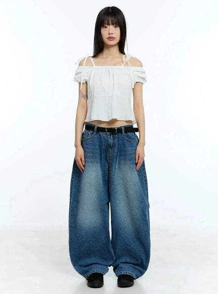 strappy-off-shoulder-cropped-blouse-iu523