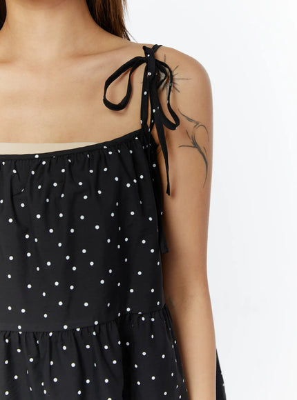 polka-dot-ruffle-mini-dress-cy521