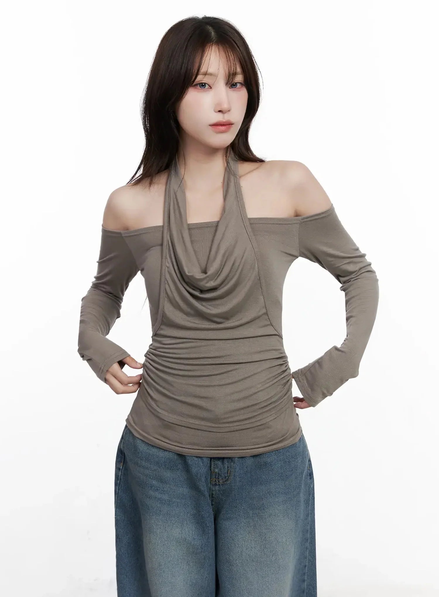 off-shoulder-draped-halter-top-in525