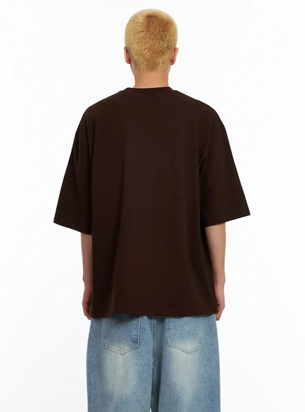 Men's Lucas Graphic Oversized Tee IL514