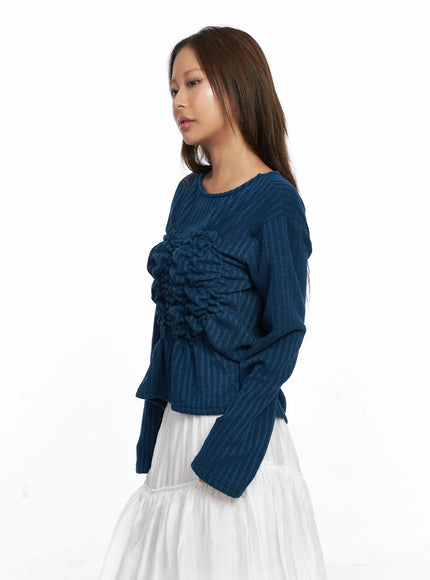 ruffled-ribbed-long-sleeve-top-co510