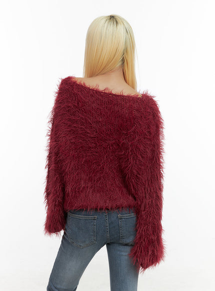 crop-fur-knit-top-co414