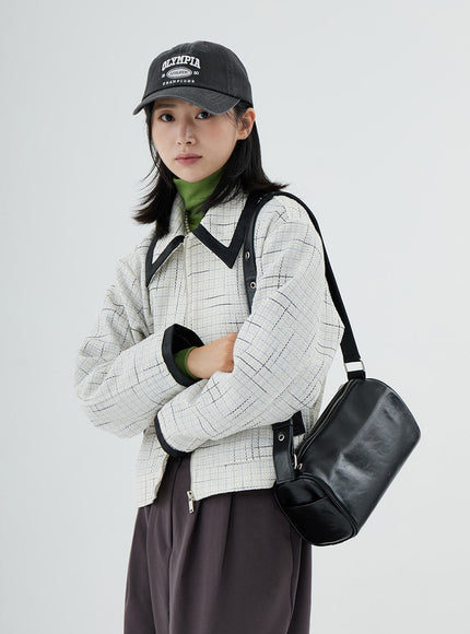 Olympia Lettering Print Baseball Cap ON09