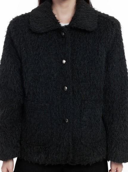 faux-fur-two-pocket-half-jacket-ij529