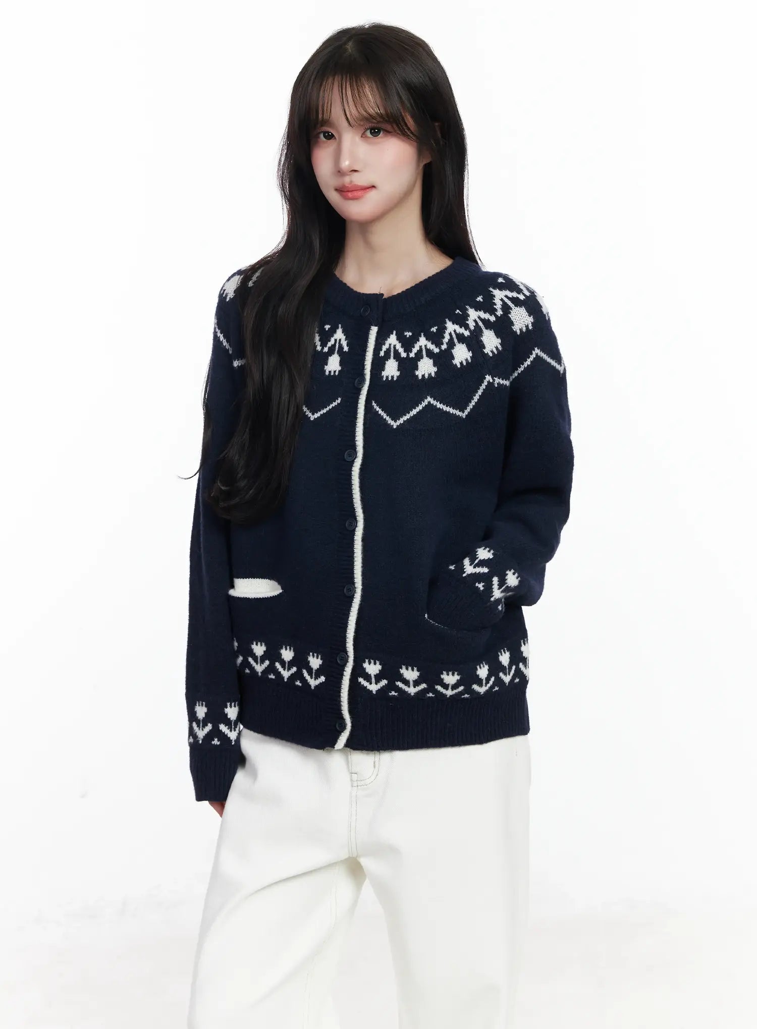 nordic-pattern-button-up-knit-cardigan-ij529