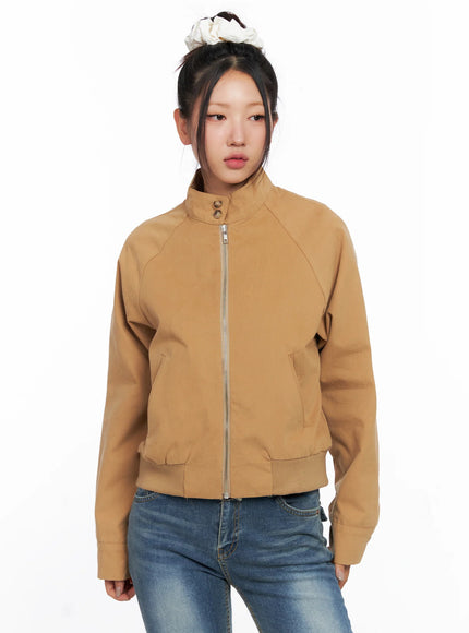 Cotton Raglan Sleeve Jacket CO514