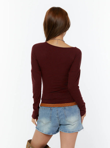 striped-long-sleeve-top-cy520