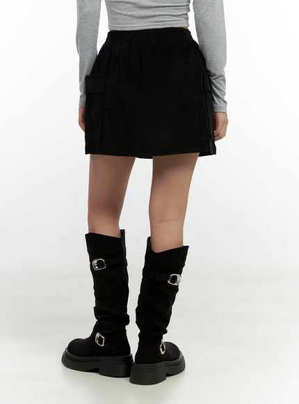 cargo-pocket-mini-skirt-cn404