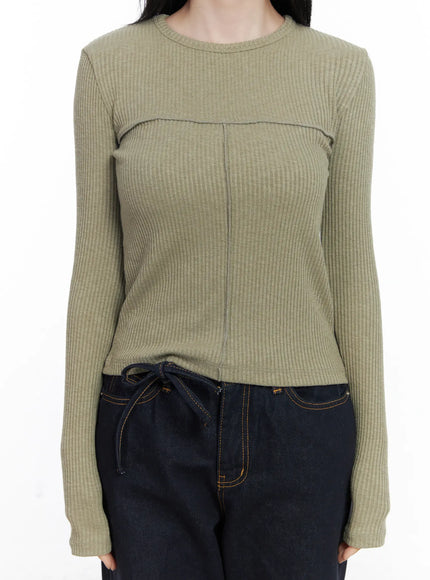 ribbed-cutout-long-sleeve-tee-cj519