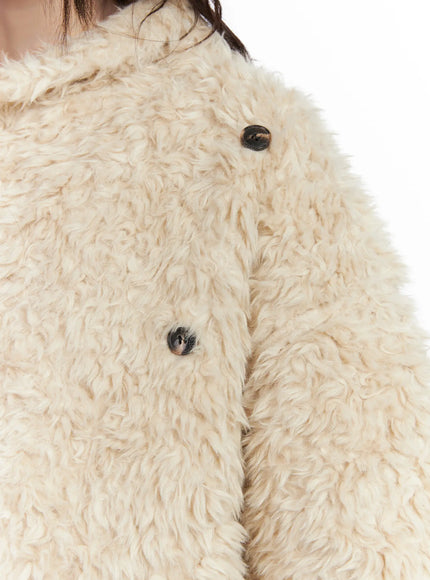 Oversized Faux Fur Jacket CN510