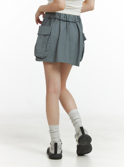 unbalanced-cargo-mini-skirt-cl403