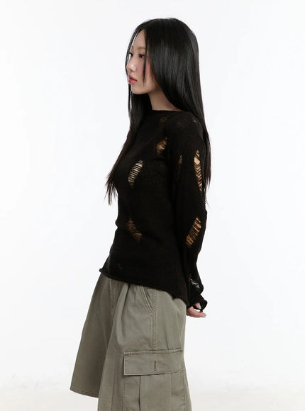 distressed-knit-long-sleeve-top-cm511