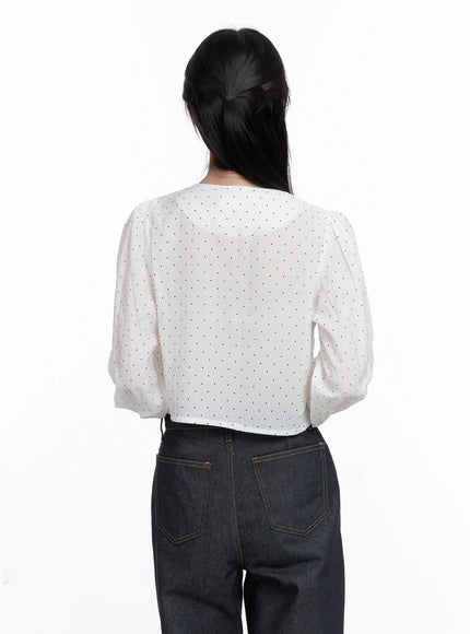 polka-dot-long-sleeve-blouse-cs519