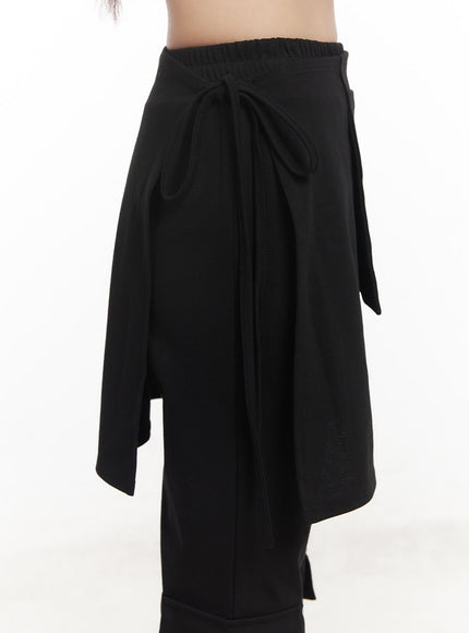 slim-fit-flared-pants-wrap-skirt-set-cm520