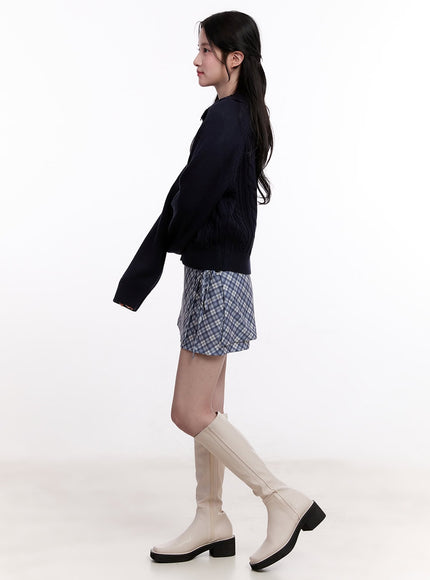 plaid-mini-skirt-with-ribbon-straps-cm526