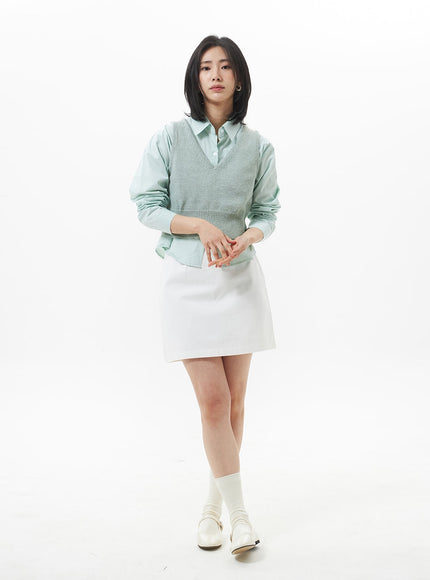 Cropped Color Shirt OA320