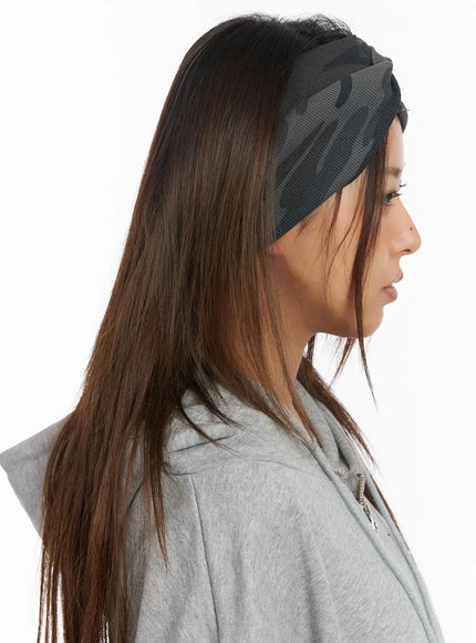 Camo Twist Headband IY501