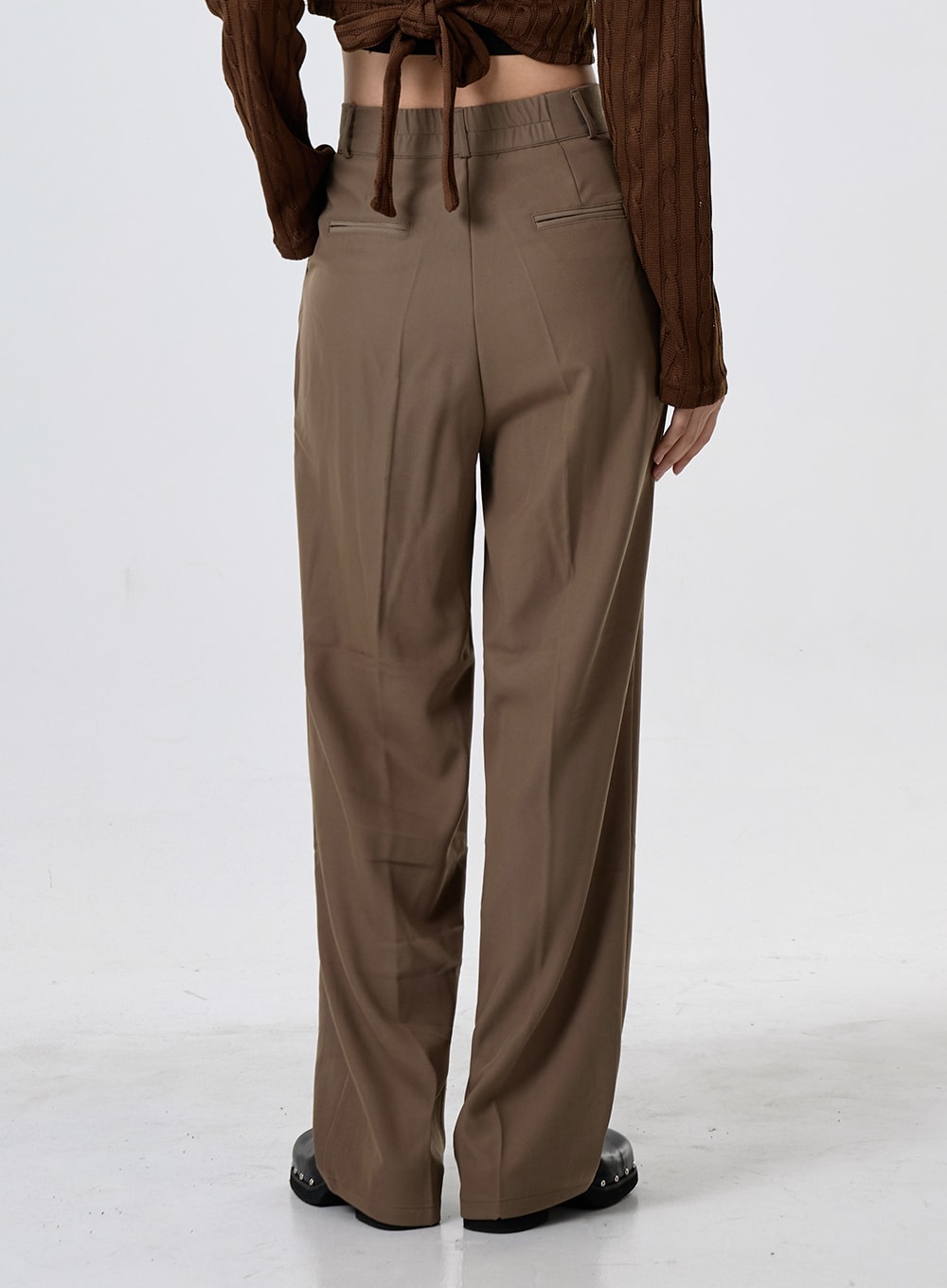 Basic Pintuck Tailored Pants CG30