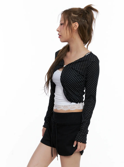 polka-dot-cropped-cardigan-cl510