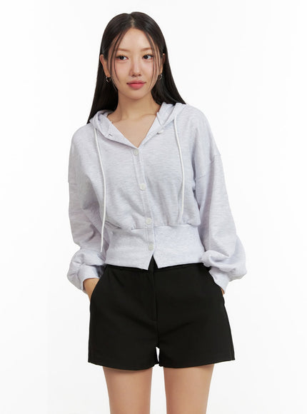 buttoned-crop-sweat-hoodie-ou411